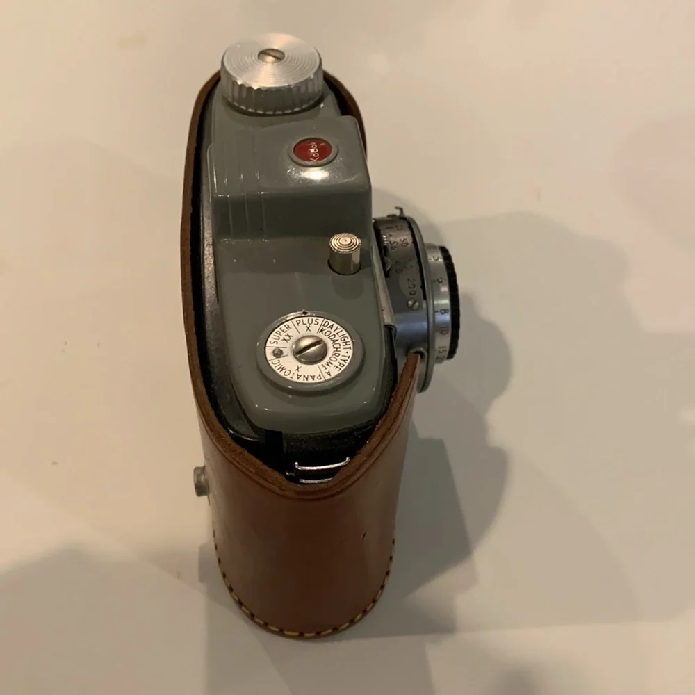 Kodak Pony 828 Camera with leather field case